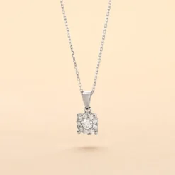 Collier Artemis Or Blanc Diamant-Histoire d'Or Discount