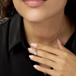 Collier Artemis Or Blanc Diamant-Histoire d'Or Discount