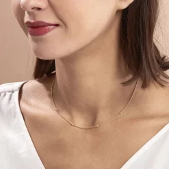 Collier Assiba Or Jaune-Histoire d'Or Outlet