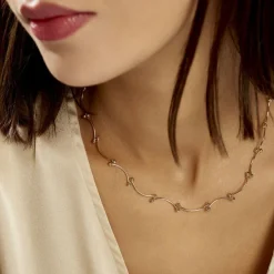 Collier Assma Plaqué Or Jaune-Histoire d'Or Outlet