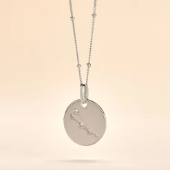 Collier Astr Argent Oxydes De Zirconium-Histoire d'Or Sale