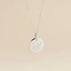 Collier Astr Argent Oxydes De Zirconium-Histoire d'Or