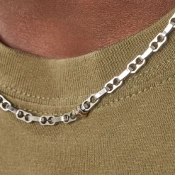 Collier Astrig Or Acier Bicolore-JOURDAN Online