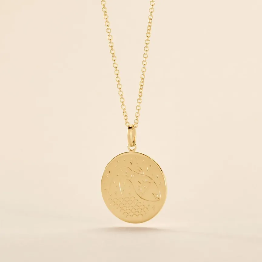 Collier Astro Plaqué Or-Histoire d'Or Sale