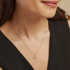 Histoire d'Or Collier Astrolae Or Jaune Diamant