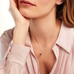 Collier Atieno Argent Blanc Oxyde De Zirconium-Histoire d'Or Clearance