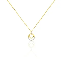 Histoire d'Or Collier Atlanta Or Jaune Diamant