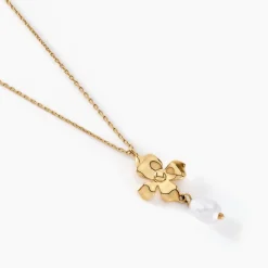 Histoire d'Or Collier Audley Or Jaune Perle De Culture