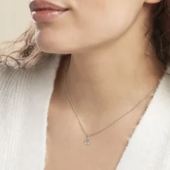 Histoire d'Or Collier Audrey-rose Argent Blanc