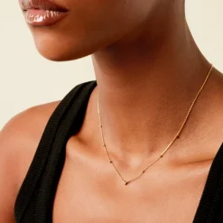 Histoire d'Or Collier Aura Plaqué Or Jaune Oxyde De Zirconium