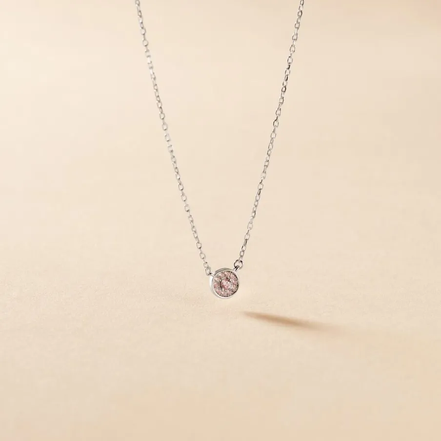 Histoire d'Or Collier Auxana Argent Blanc Oxyde De Zirconium