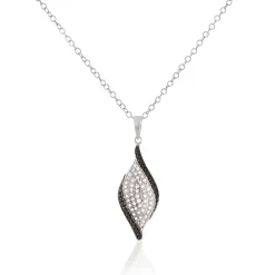 Histoire d'Or Collier Averill Argent Blanc Oxyde De Zirconium