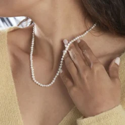 Collier Baroque Or Jaune Perle De Culture-Histoire d'Or Hot