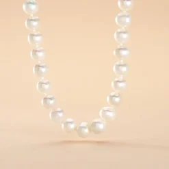 Histoire d'Or Collier Baroque Or Jaune Perle De Culture