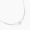 Histoire d'Or Collier Baroque Party Argent Blanc Oxyde De Zirconium