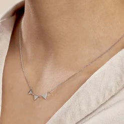 Collier Bartoumieu Argent Blanc Oxyde De Zirconium-Histoire d'Or