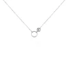 Collier Bastiano Argent Blanc Oxyde De Zirconium-Histoire d'Or Clearance