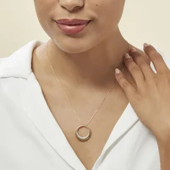 Histoire d'Or Collier Batoul Or Jaune Diamant