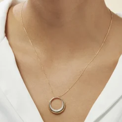 Histoire d'Or Collier Batoul Or Jaune Diamant