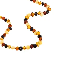 Histoire d'Or Collier Bebe Argent Blanc Moisha Ambres