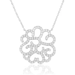 Histoire d'Or Collier Belambra Argent Blanc Oxyde De Zirconium