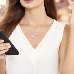 Histoire d'Or Collier Belambra Argent Blanc Oxyde De Zirconium