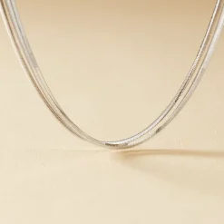 Collier Benedicta Argent Blanc-Histoire d'Or Hot