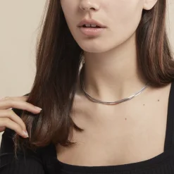 Collier Benedicta Argent Blanc-Histoire d'Or Hot