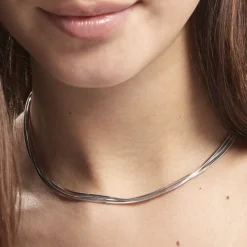 Collier Benedicta Argent Blanc-Histoire d'Or Hot