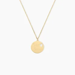 Collier Benedicte Message Or Jaune-Histoire d'Or Sale