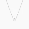 Collier Bess Argent Blanc-Histoire d'Or Discount
