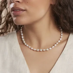 Collier Billes Or Jaune Perle De Culture-Histoire d'Or