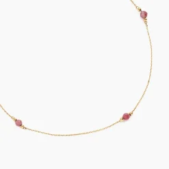 Histoire d'Or Collier Billy Or Jaune Tourmaline
