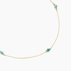 Collier Billy Or Jaune Turquoise-Histoire d'Or Best