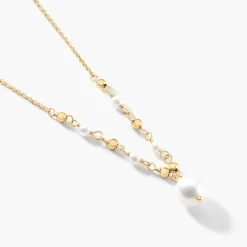 Histoire d'Or Collier Bindy Or Jaune Perle De Culture