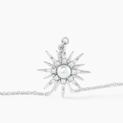 Histoire d'Or Collier Blanca Argent Blanc Perle De Culture