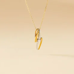 Collier Blandine Or Bicolore Diamant-Histoire d'Or Online