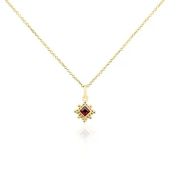 Collier Bobbie Plaqué Or Jaune Oxyde De Zirconium-Histoire d'Or New