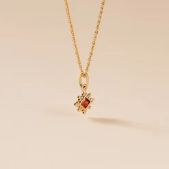 Collier Bobbie Plaqué Or Jaune Oxyde De Zirconium-Histoire d'Or New