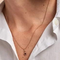 Collier Bobbie Plaqué Or Jaune Oxyde De Zirconium-Histoire d'Or New