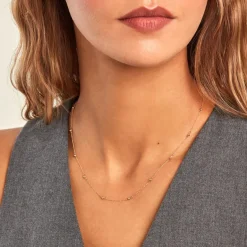 Collier Bookers Or Jaune-Histoire d'Or Sale