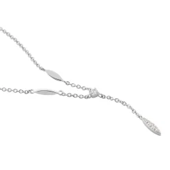Collier Bormana Argent Blanc Oxyde De Zirconium-Histoire d'Or