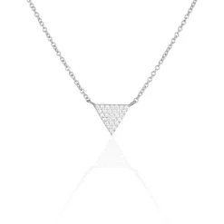 Collier Brendana Argent Blanc Oxyde De Zirconium-Histoire d'Or Outlet