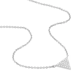 Collier Brendana Argent Blanc Oxyde De Zirconium-Histoire d'Or Outlet