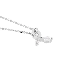 Histoire d'Or Collier Briaga Argent Blanc Oxyde De Zirconium