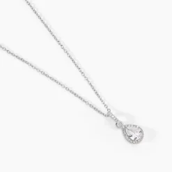Collier Briony Argent Blanc Oxyde De Zirconium-Histoire d'Or Discount