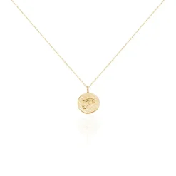 Collier Britaney Plaqué Or Jaune-Histoire d'Or Best