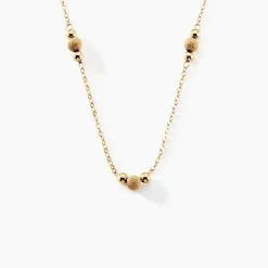 Collier Brooks Or Jaune-Histoire d'Or Hot