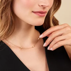 Collier Brooks Or Jaune-Histoire d'Or Hot