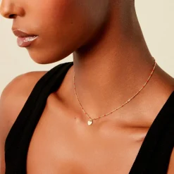 Histoire d'Or Collier Bubble Argent Jaune